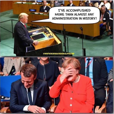 Картинки по запросу ‘People actually laughed at a president’: At U.N. speech, Trump suffers the fate he always feared