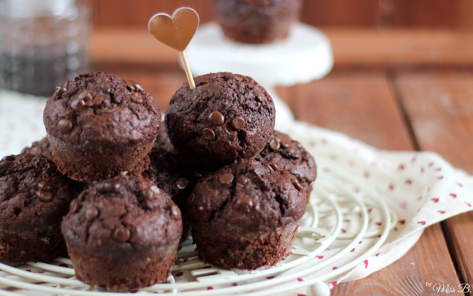 Die besten Schokoladen-Muffins (Super saftig!)