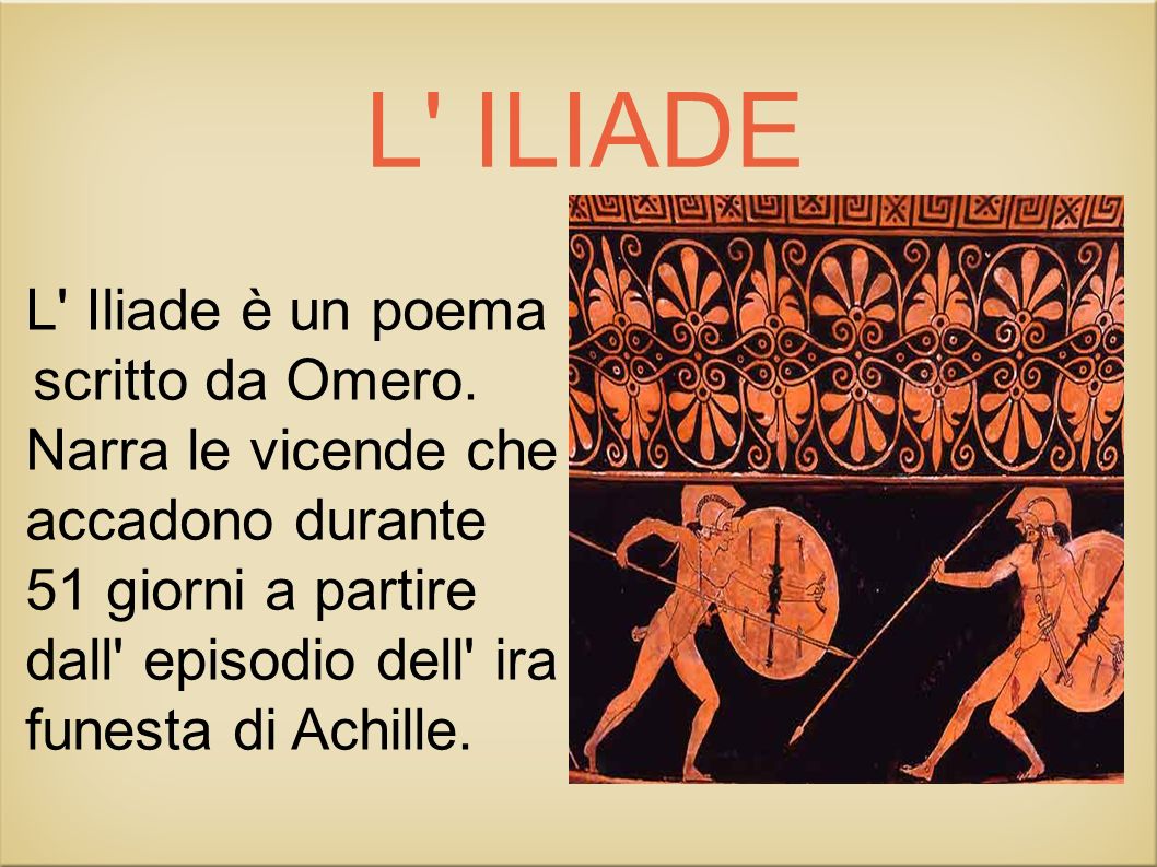 Diario di scuola Proemio Iliade 1A Diario di scuola Proemio Iliade 1A