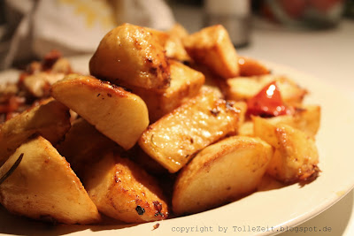 Tolle Zeit: Knoblauch-Paprika-Kartoffeln aus dem Ofen