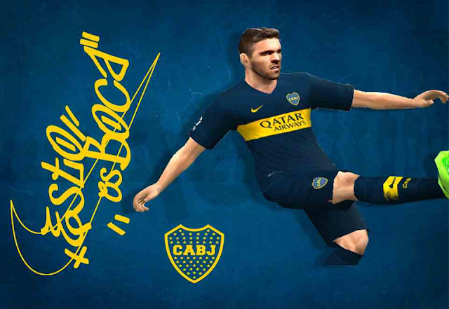 ultigamerz: PES 6 Boca Juniors GDB Kits-Pack 2019 Fix