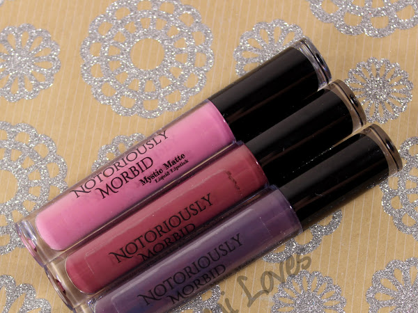 Notoriously Morbid Bewitching Blooms Mystic Mattes Swatches & Review