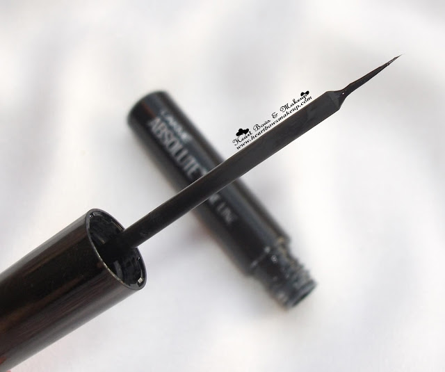 Best Liquid Liner India, Lakme Absolute Shine Line Liquid Liner Review Swatches Price