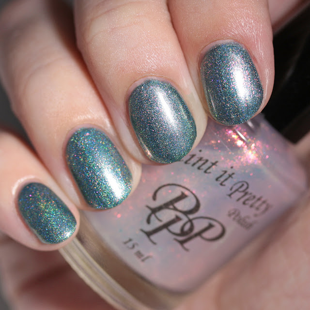 Paint It Pretty Polish Baby It's Cold Outside over Christmas Cheer