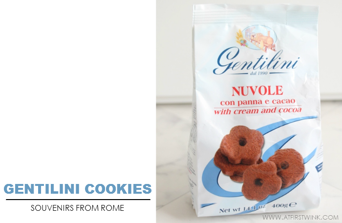 Gentilini cookies from Rome