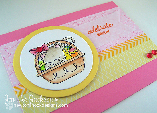 Easter Cards using Basket of Wishes Stamp set | Newton's Nook Designs