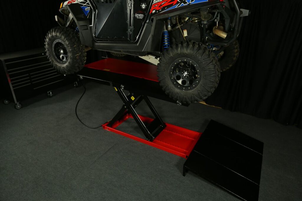 PRO 2500 48" HIGH RISE UTV MOTORCYCLE LIFT REVIEW