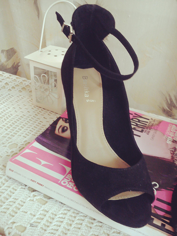 shoes, new shoes, black shoes, black pumps, black wedges, blogger, fashion blogger