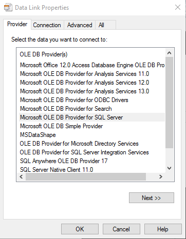 HodentekHelp: How do you use OLE DB connectivity in Power BI?