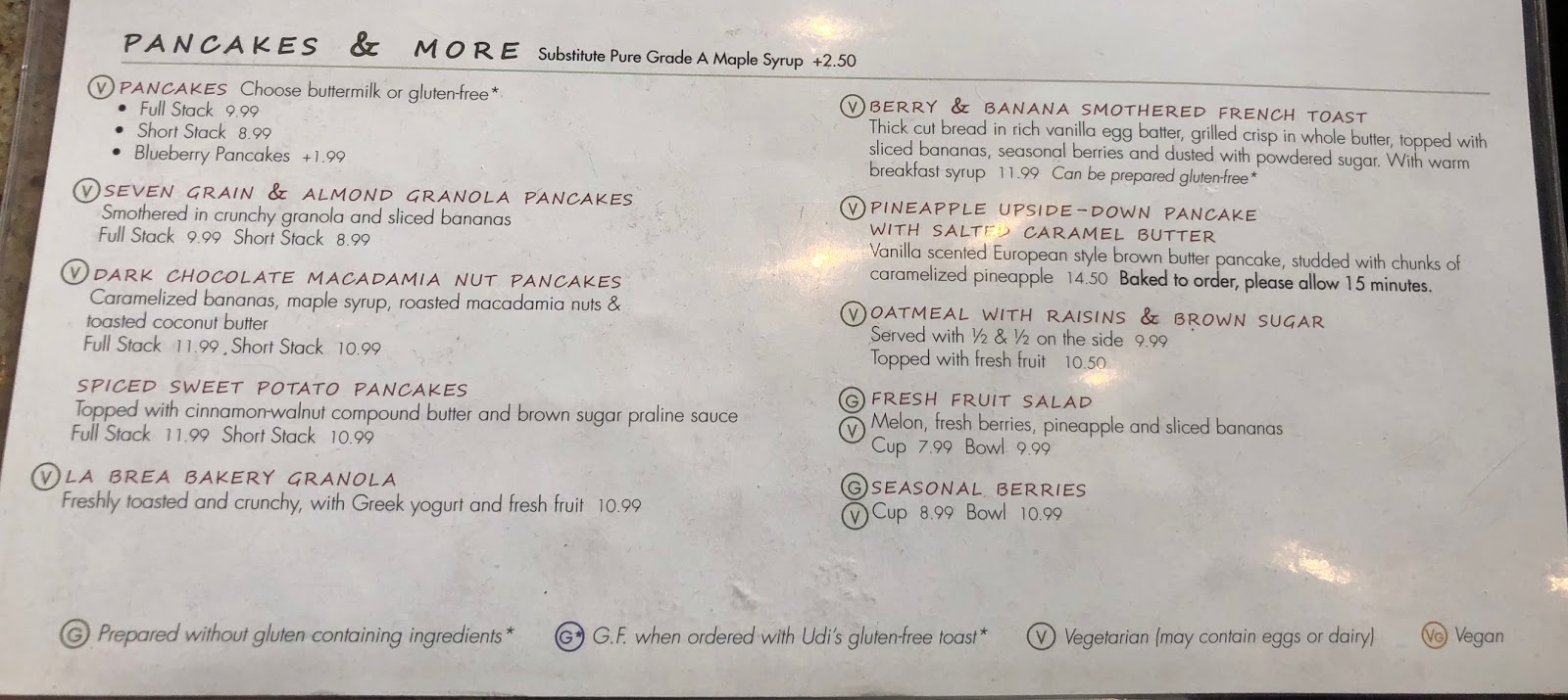 GREAT EATS HAWAII MARMALADE CAFE EL SEGUNDO, CA