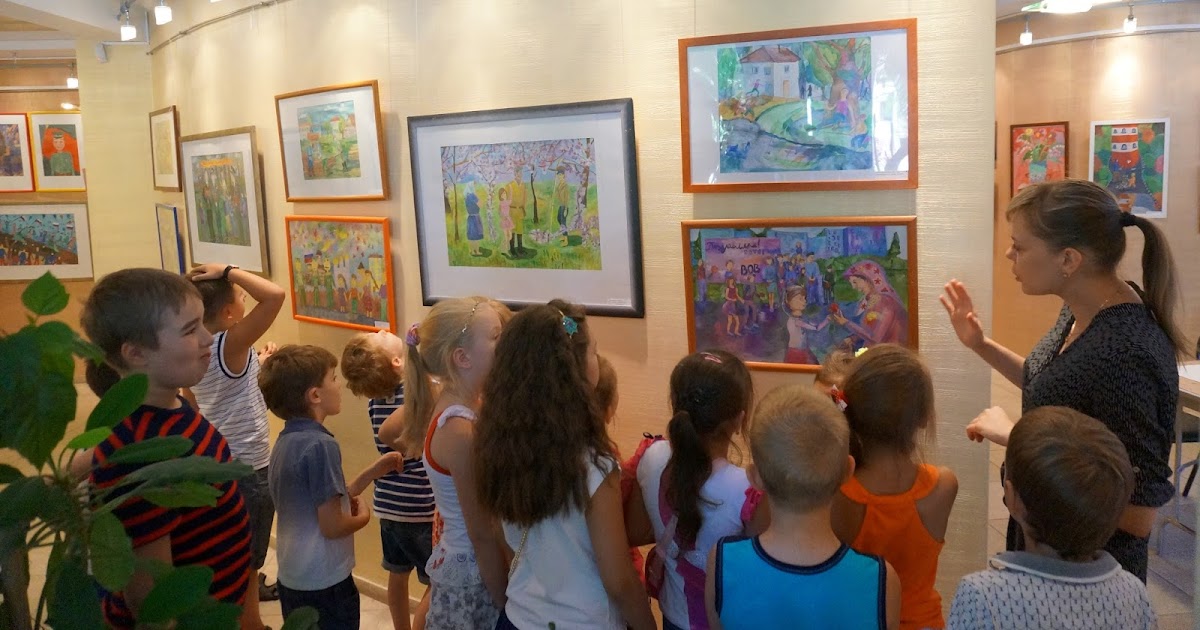 Проект картинная галерея в детском саду