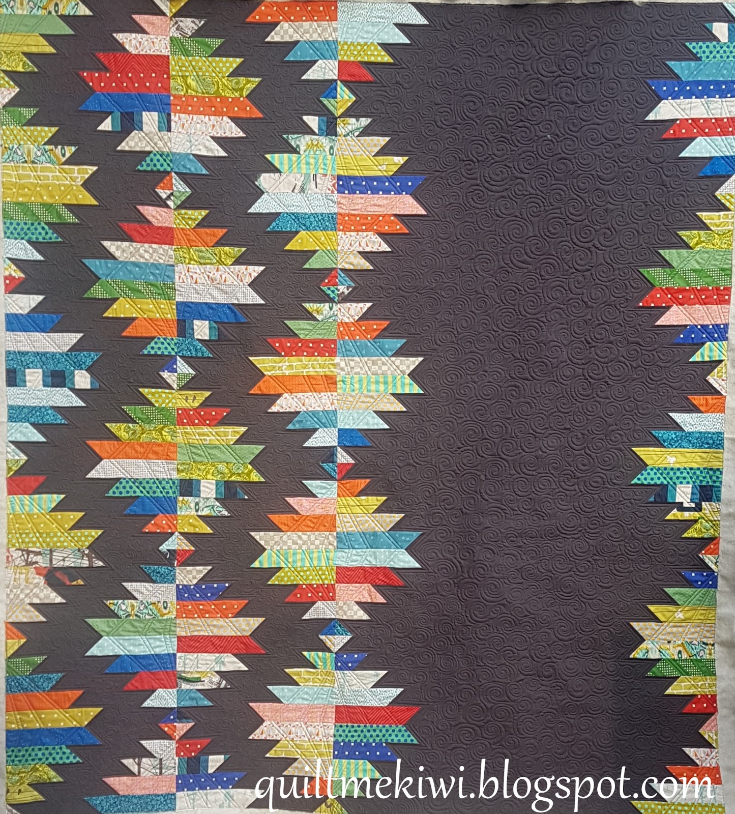 quiltmekiwi Custom Quilting Pat's Moroccan Lanterns