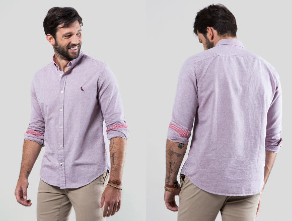 Diferença entre camisa slim e tradicional Clearance