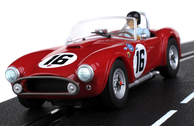 Autíčko GT SCALEXTRIC C4528 - Shelby Cobra 289 - Red - 39PH (1:32) - Scalextric