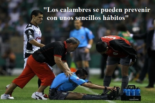 Juego de prevenir calambres fútbol en el cómo