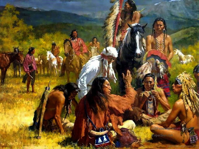 Fieggentrio: Indianen