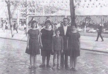 Familia Muñoz Terrero, feria de Sevilla (Prado de San Sebastián) año 1962