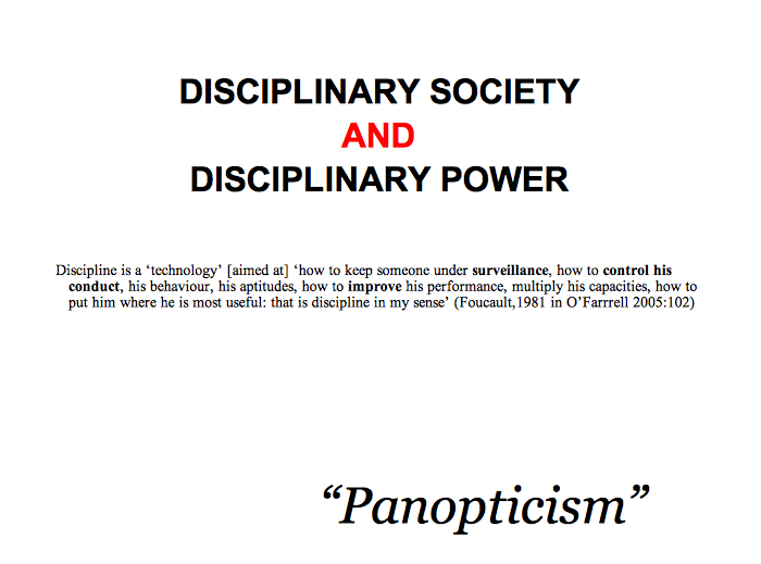 Panopticism Essays: Examples, Topics, Titles, & Outlines