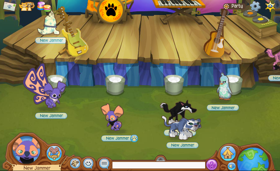 The Animal Jam Whip New Jammer Party