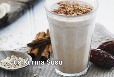 Cara Membuat Jus Kurma Susu Aneka Resep