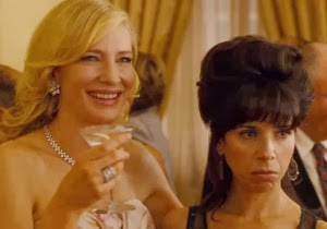 Cate Blanchett and Sally Hawkins, nomineted for Academy Awards for Best Actress and Best Supporting Actress, respectively, in BLUE JASMINE