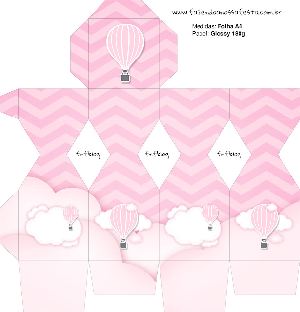 Volando en Rosa: Cajas para Descargar Gratis. Volando en Rosa: Cajas para Descargar Gratis.
