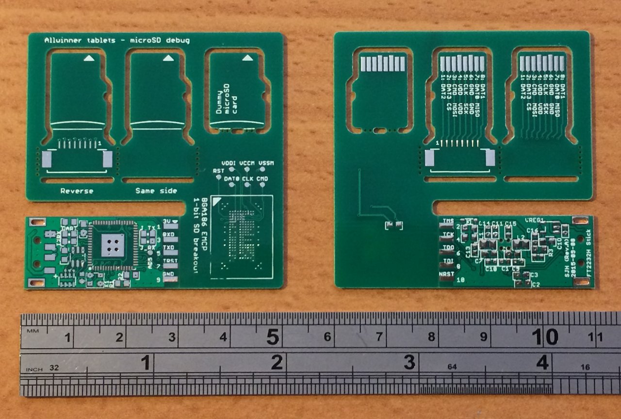 Steven's Blog: FT2232H stick & 0gb microSD cards