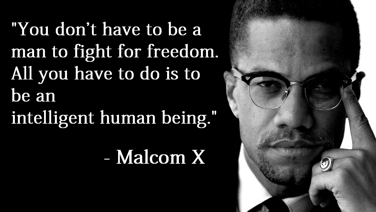 Malcolm X Inspirational Quotes Quotesgram