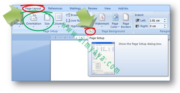 Cara Membuat Ukuran Kertas Folio/F4 di Microsoft Word 