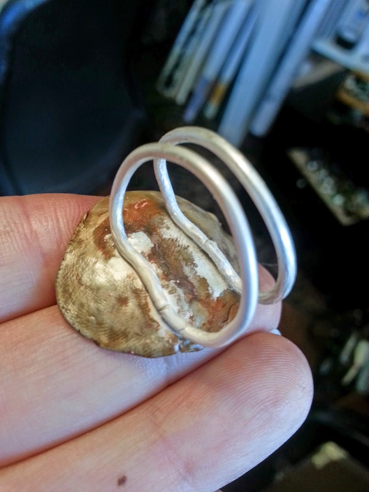 Love My Art Jewelry: White Copper Clay: A New Medium