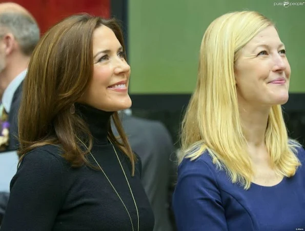 Crown Princess Mary attended the award ceremony of the Elite Research Prizes