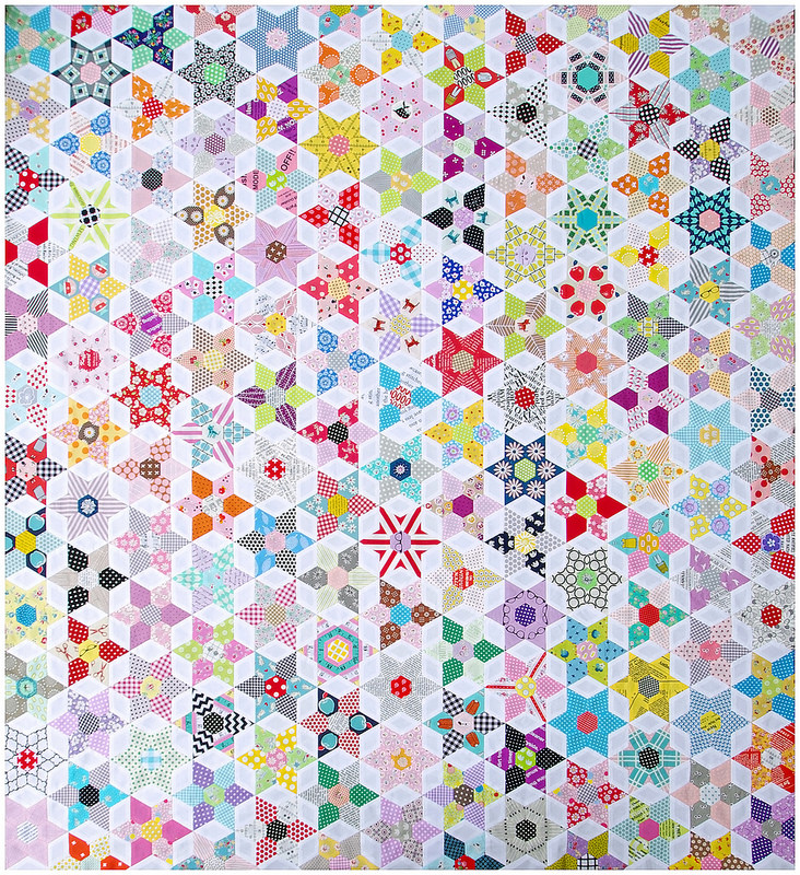 The Daisy Chain Quilt - Part 5 A Finished Quilt Top | Red Pepper Quilts 2016