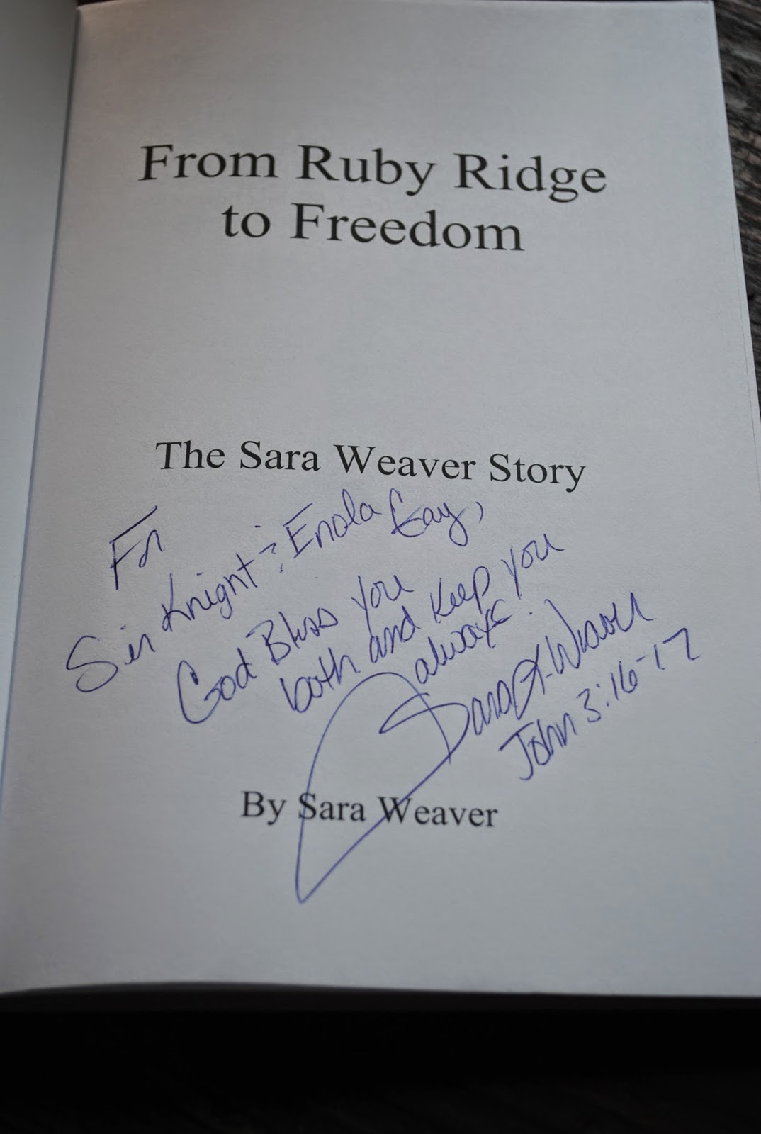 Paratus Familia Blog: Book Review - From Ruby Ridge to Freedom