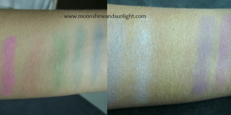 Beauty UK Soho eyeshadow palette review and swatches 