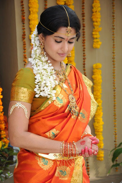 Traditional Saree Anushka