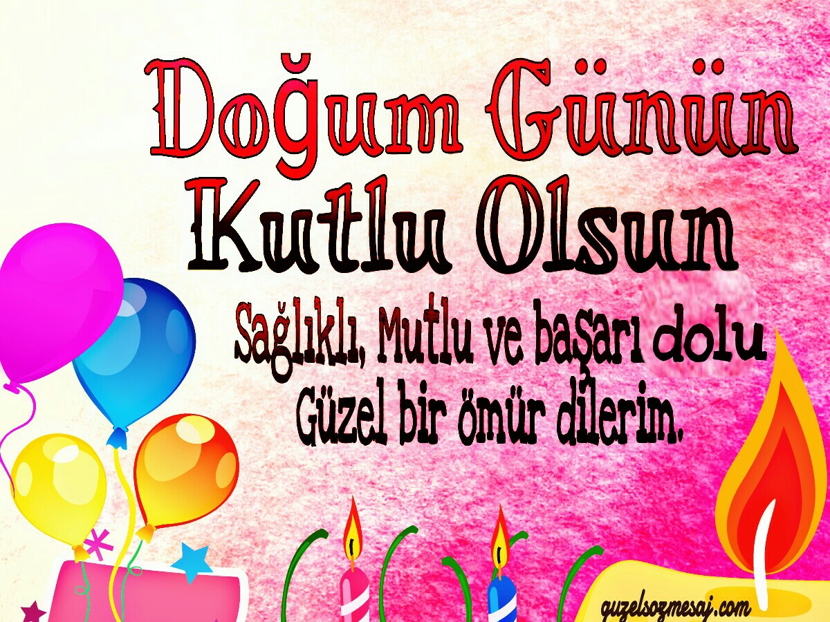 Поздравление с днем рождения на турецком