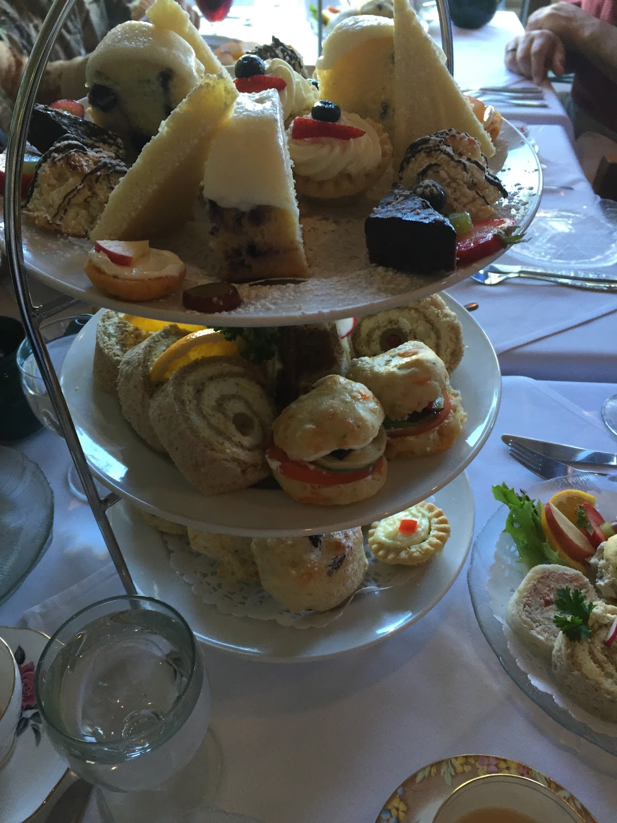 Rosemary's Sampler White Heather Tea Room, Victoria, BC