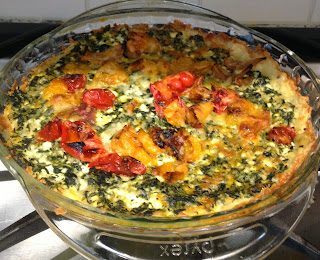 Gluten Free Spinach and Cheese Pie  from Gluten Free A-Z