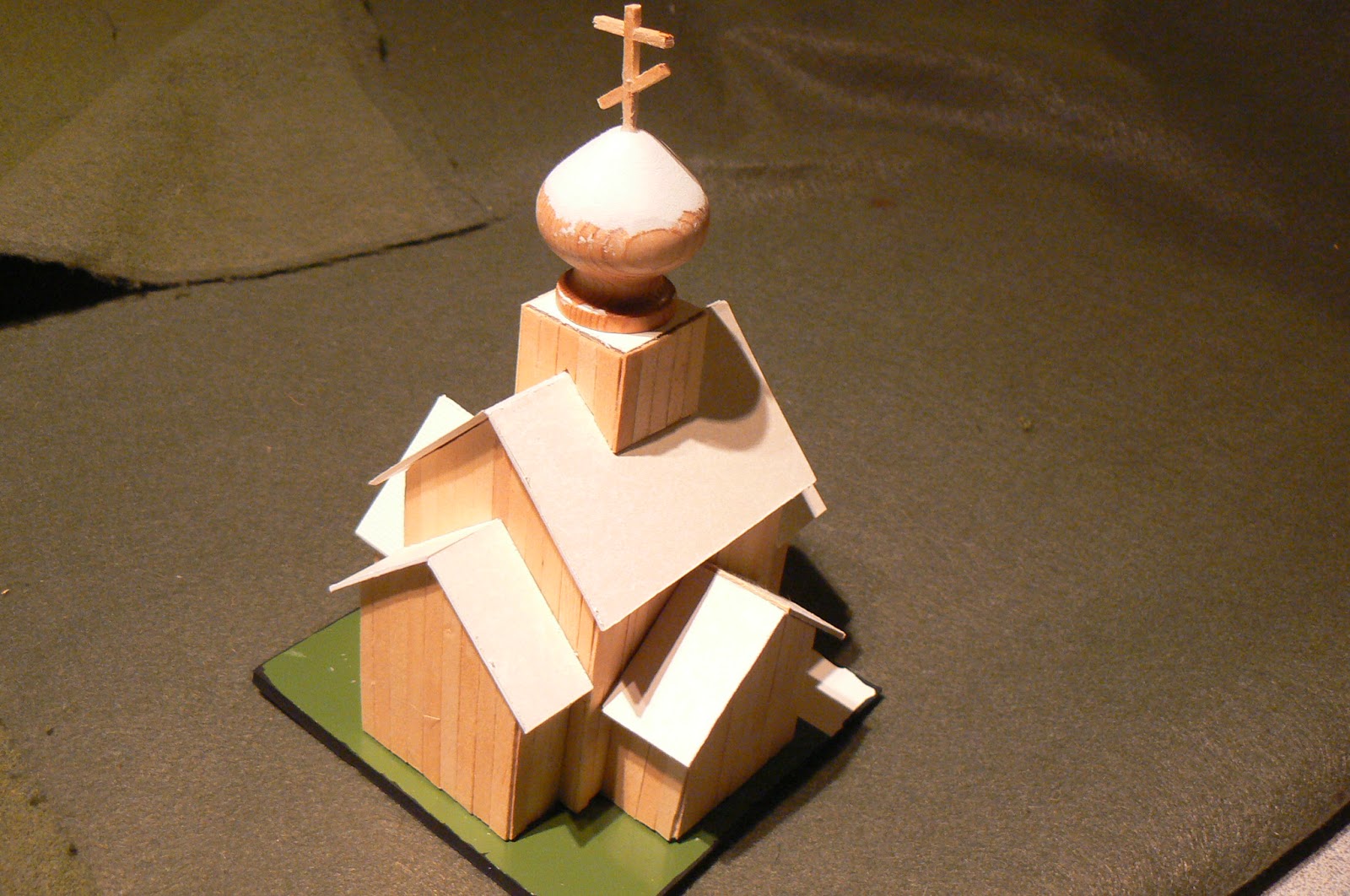 Dots of Paint The Onion Dome Drawer Knob.....