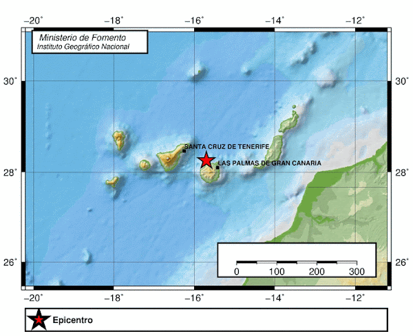 Tres movimientos sísmicos en el Atlántico Canarias 14 enero Tres movimientos sísmicos en el Atlántico Canarias 14 enero