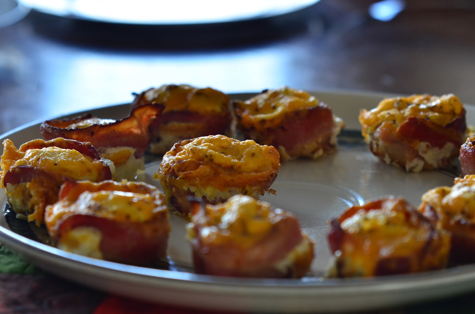 Paleo Family Fuel Proteiny, savoury eggs in a muffin tin!