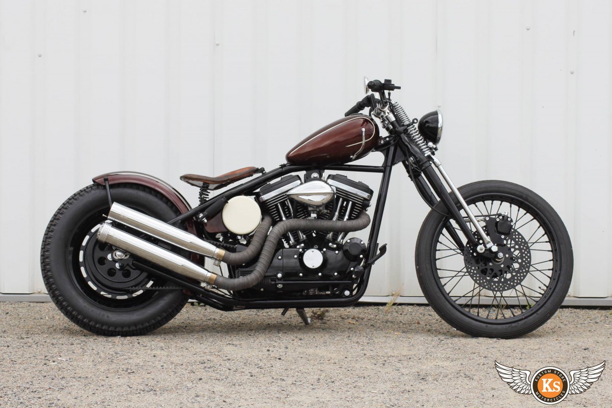 Hell Kustom Harley Davidson Sportster By KS Motorcycles