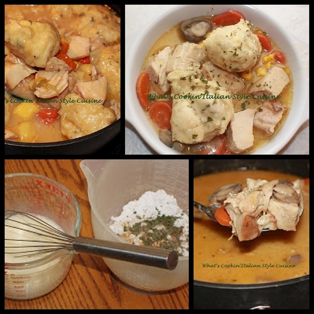 Chicken and Dumplings Italian Style What's Cookin' Italian Style Cuisine