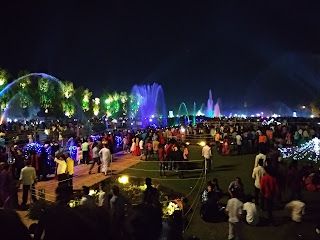 Jamshedpur Jubilee Park 3rd March Lighting 2018 Jubli Park, Light  founders day tata company fountain 