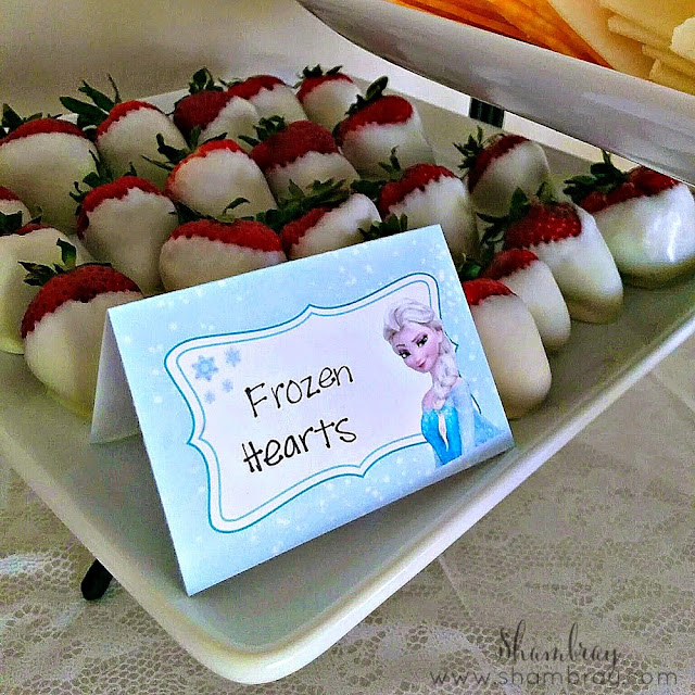white chocolate dipped strawberries, frozen hearts, strawberries 