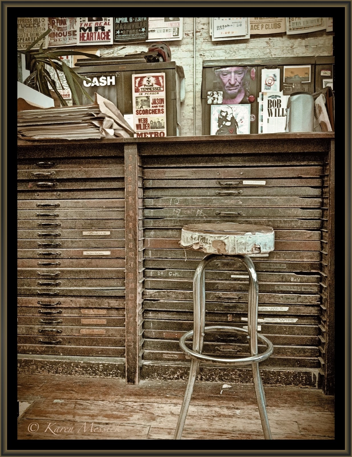 Karen L Messick iPhone Adventures Hatch Show Print Shop...Apps