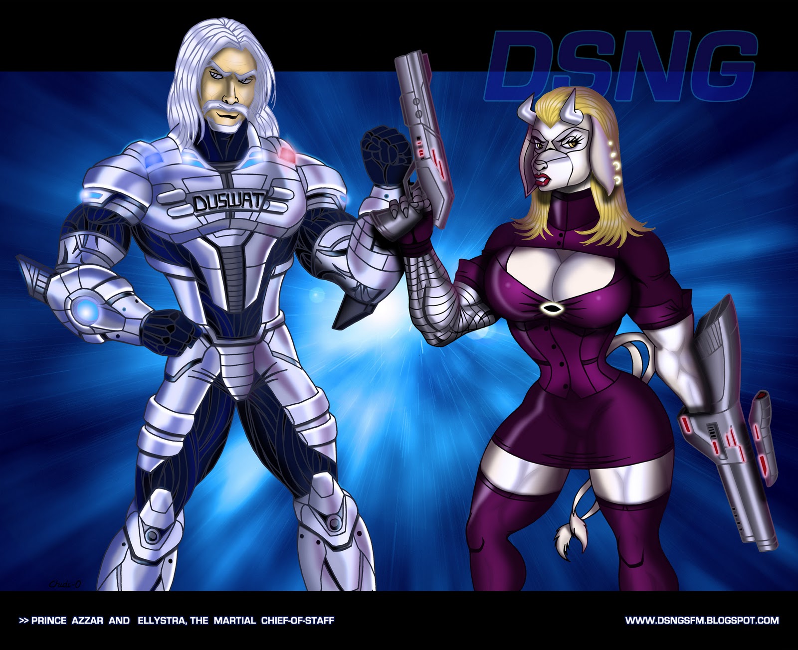 Dsng S Sci Fi Megaverse Exploring Dsng Part 16 The Dinatour Alien Race