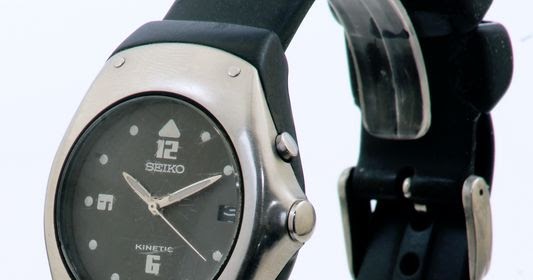 Vintage and Russian watches: Seiko Kinetic 5M42-0E49
