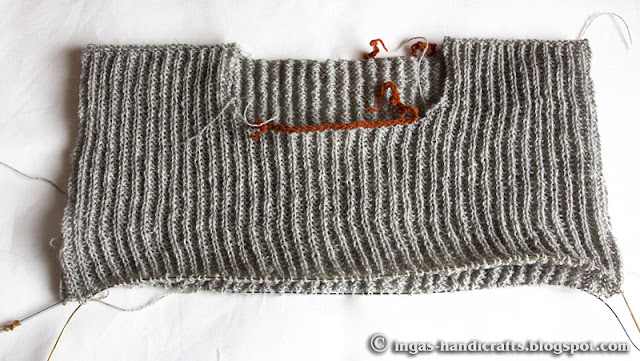 Ripsiga poolpatentkoes sviiter / Universal Brioche Sweater