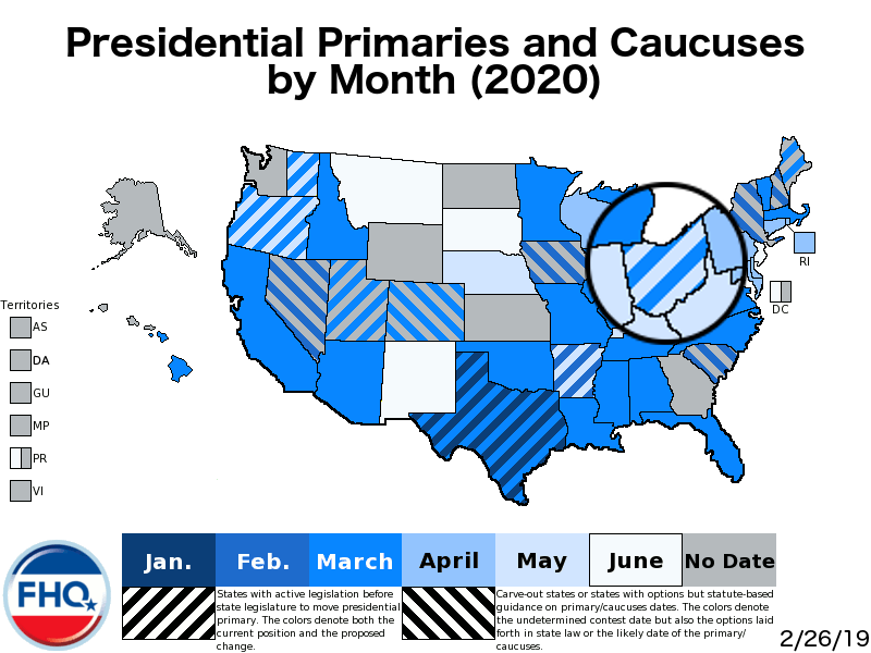 Frontloading HQ Ohio Bill Would Move Buckeye State Presidential